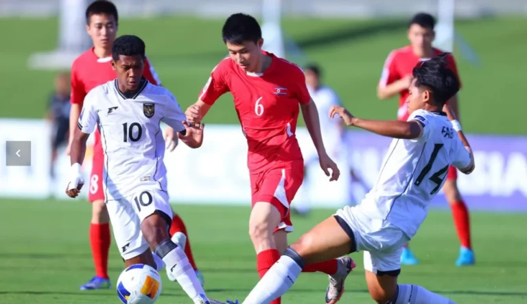 Kalah 6-0 dari Korea Utara, Garuda Muda Gagal Melaju ke Semifinal