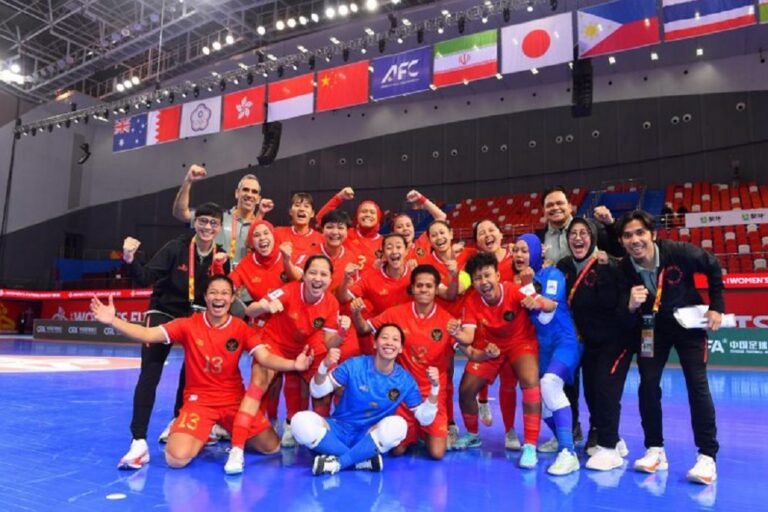 Jadwal Indonesia vs China Di Piala Asia Futsal Putri